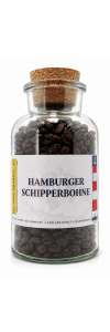 Hamburger Schipperbohne im Korkenglas