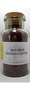 Rooibos Erdbeer Sahne im Korkenglas