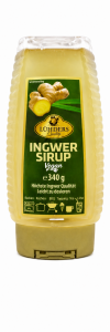 Ingwer Sirup in Squeeze Flasche