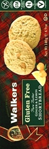 Walkers Kekse Gluten Free Ginger & Lemon 140g