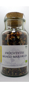 Früchtetee Mango im Korkenglas