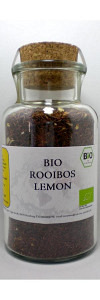 Rooibos Lemon Bio im Korkenglas